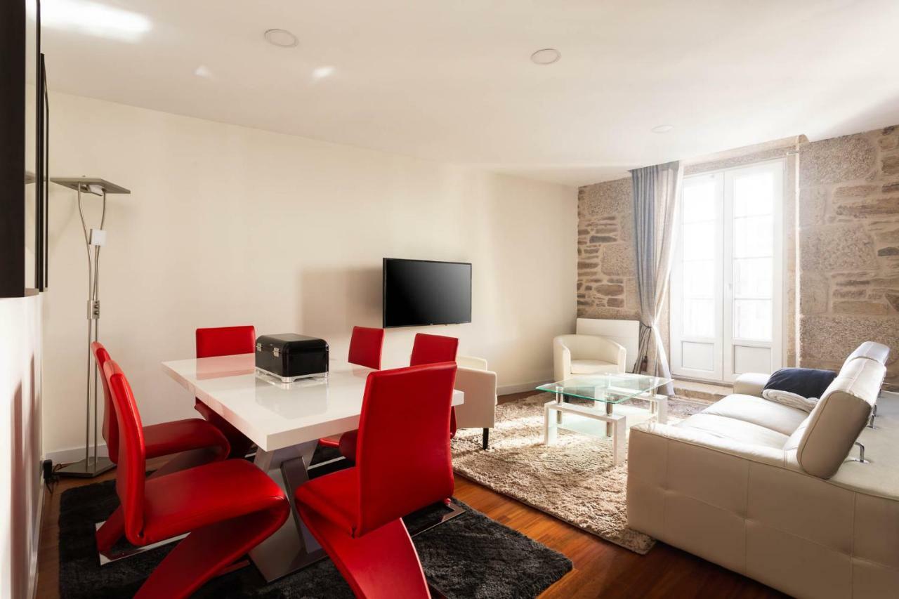 Luxury Apartment-Free Parking 圣地亚哥－德孔波斯特拉 外观 照片